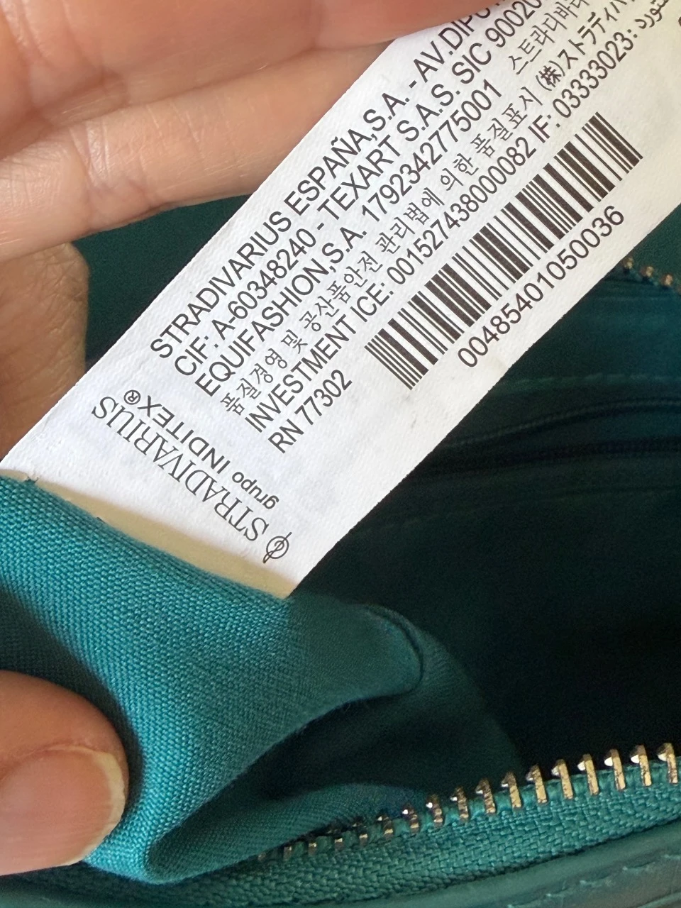 Shoulder bag turquoise Stradivarius – photo 7